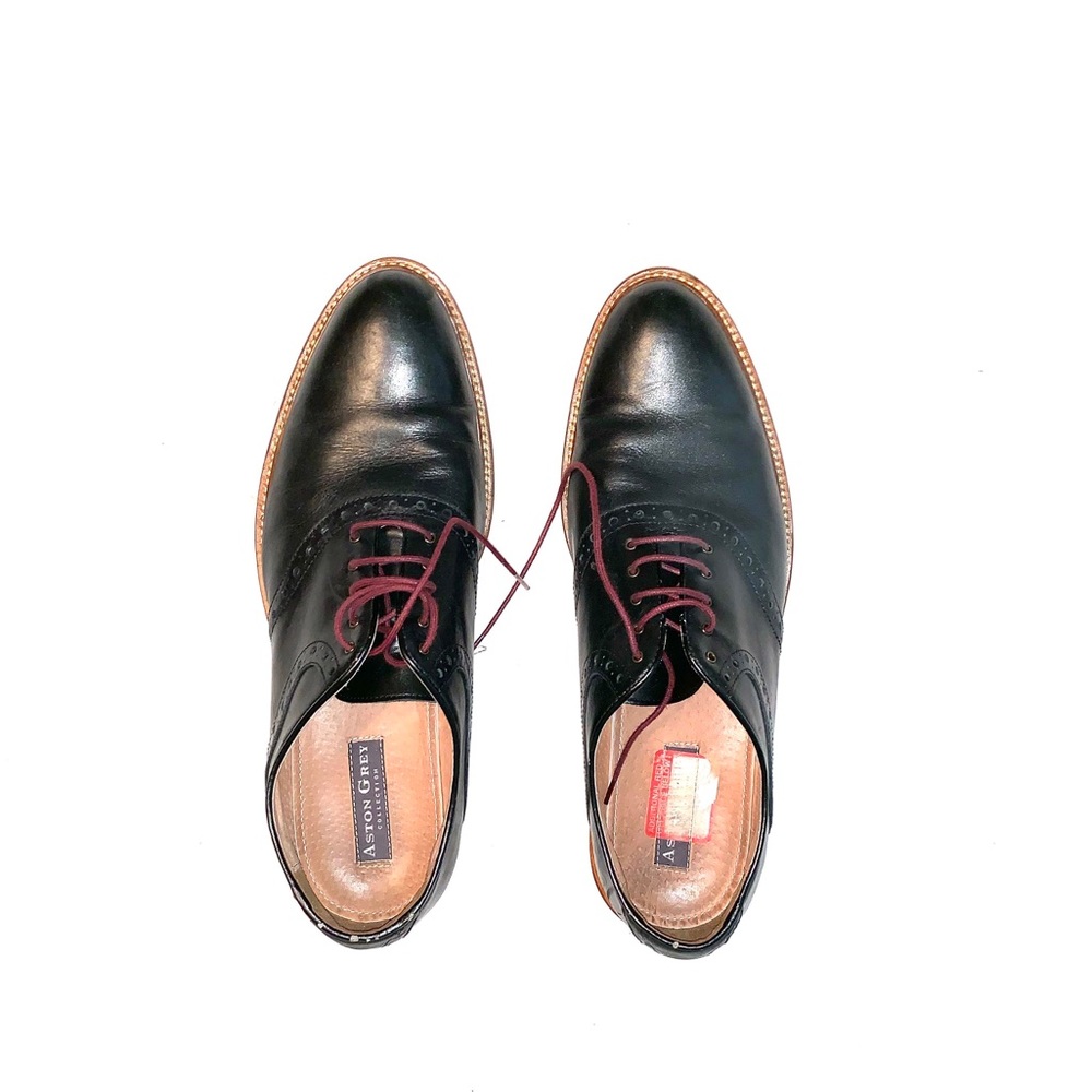 ASTON GREY TOKYO SADDLE OXFORD SIZE 13